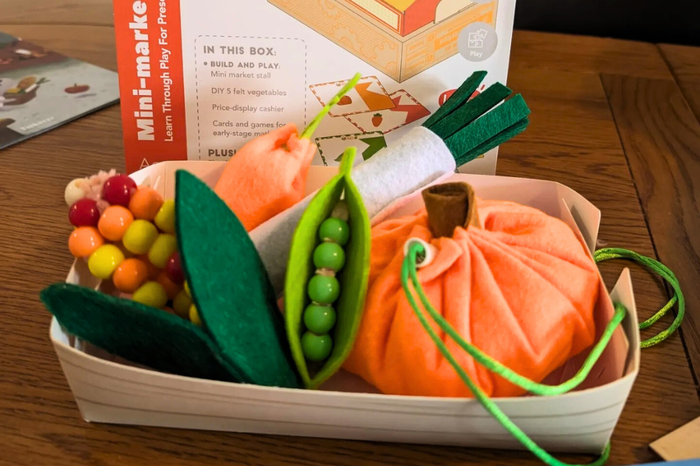 Cardboard Box Diy Pretend Play Market Stand Tinkerer STEM